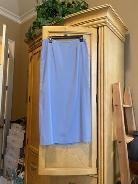 Preston and York blue maxi skirt size 12